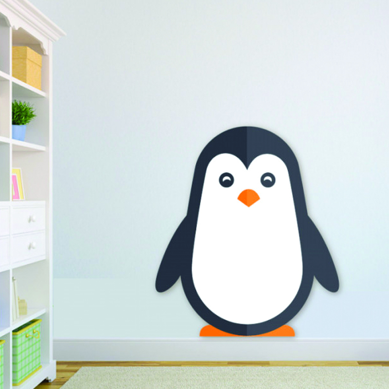 Αυτοκόλλητο τοίχου με ζώα Πιγκουίνος